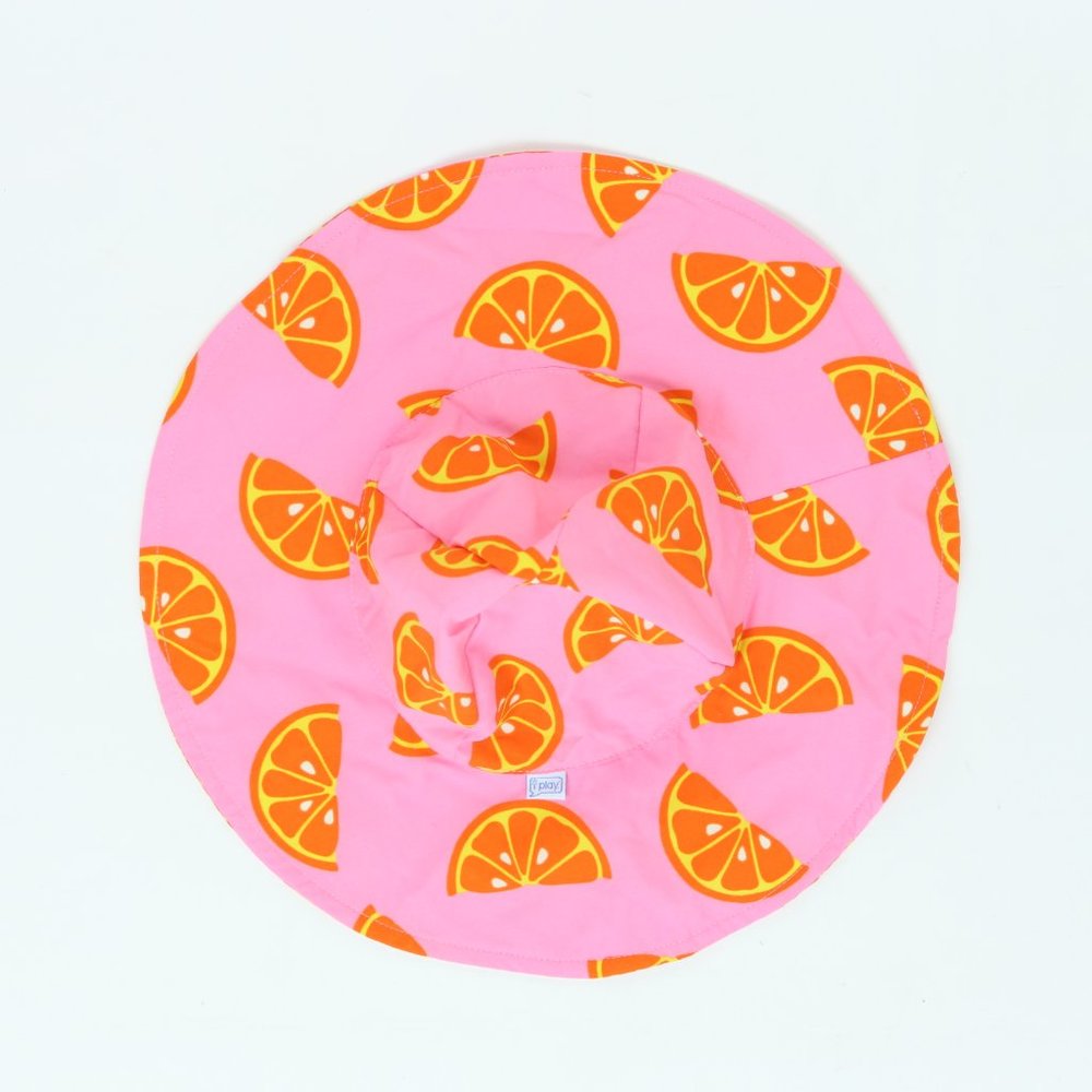 iPlay Infant 6-18 Months Orange Floppy Sun Hat